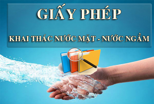 Tư vấn xin giấy phép khai thác nước mặt